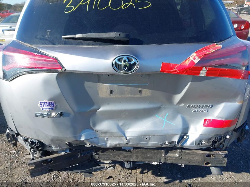 VIN JTMDFREV4JJ227406 2018 TOYOTA RAV4 LIMITED/PLATINUM