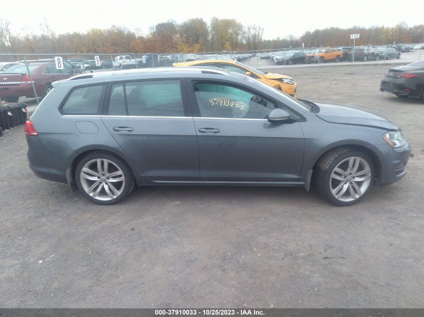 2015 VOLKSWAGEN GOLF SPORTWAGEN TSI SEL - 3VWC17AU0FM510792