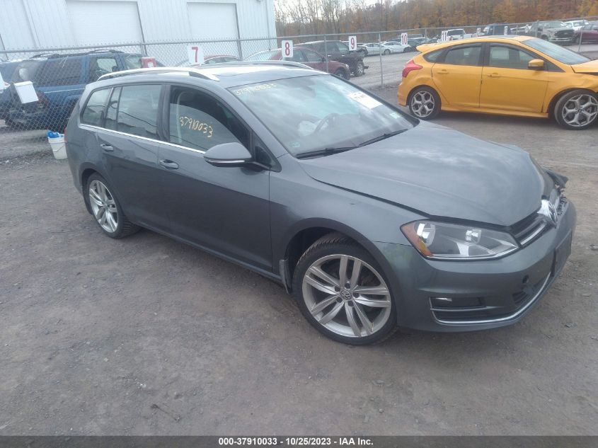 2015 VOLKSWAGEN GOLF SPORTWAGEN TSI SEL - 3VWC17AU0FM510792
