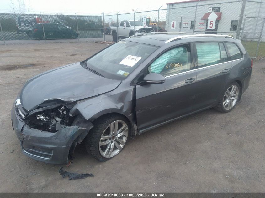 2015 VOLKSWAGEN GOLF SPORTWAGEN TSI SEL - 3VWC17AU0FM510792