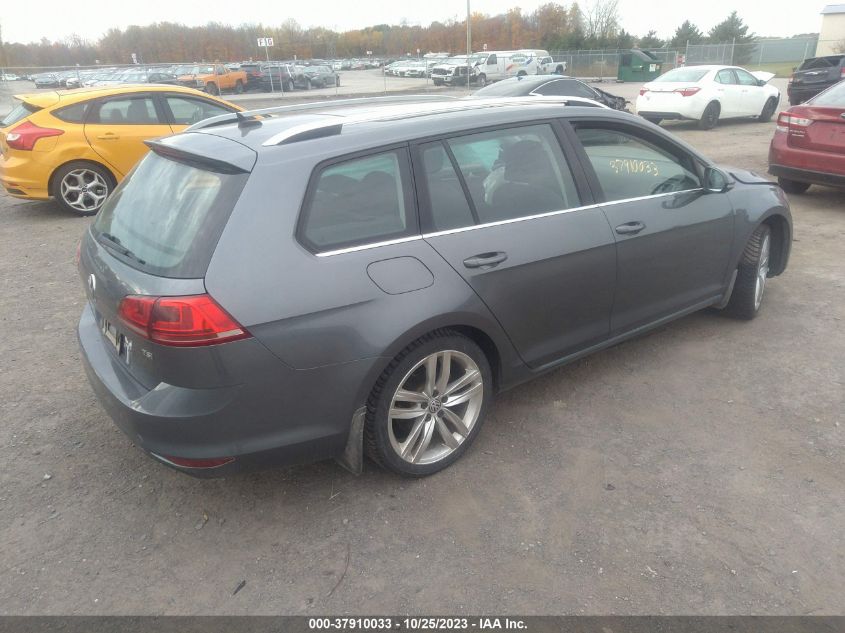 2015 VOLKSWAGEN GOLF SPORTWAGEN TSI SEL - 3VWC17AU0FM510792
