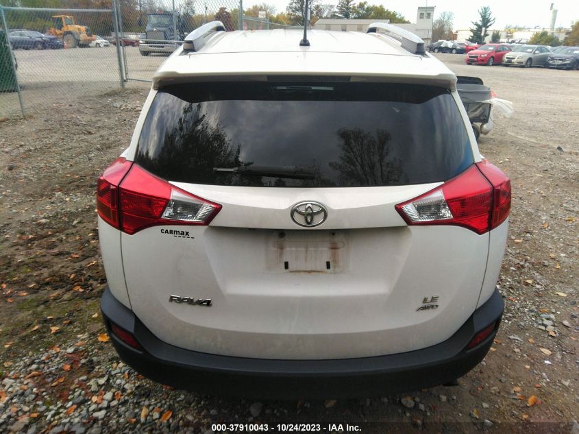 2013 TOYOTA RAV4 LE - JTMBFREV8D5001244
