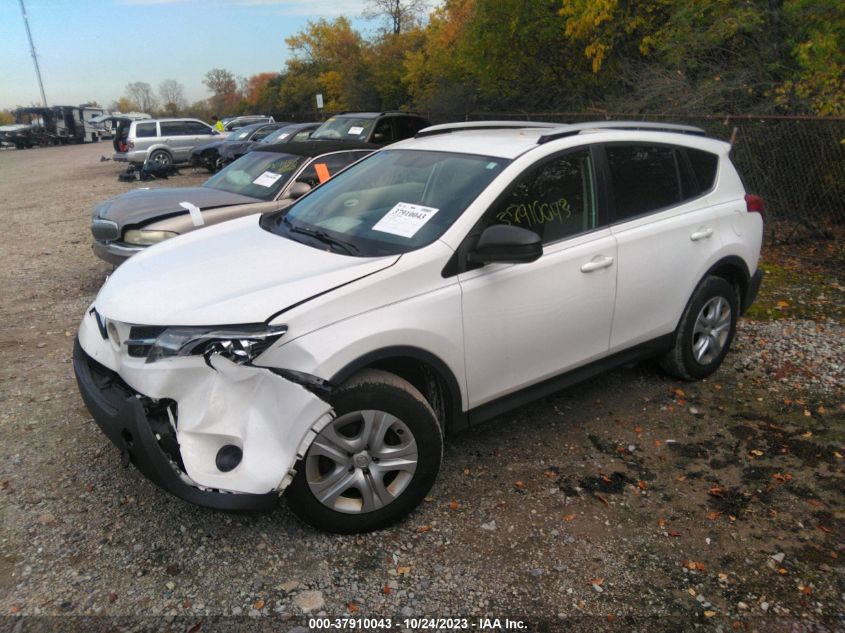 2013 TOYOTA RAV4 LE - JTMBFREV8D5001244
