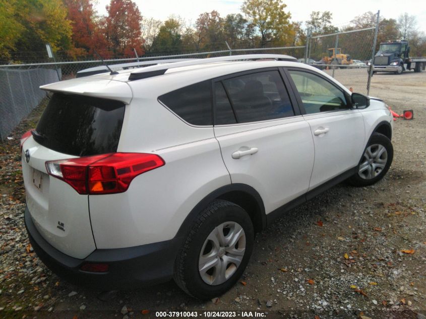 2013 TOYOTA RAV4 LE - JTMBFREV8D5001244