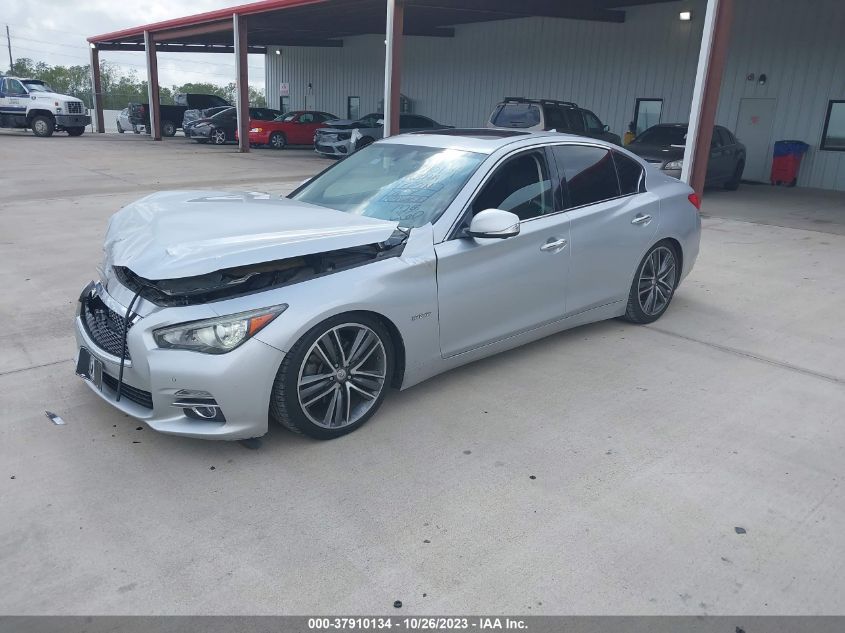 2016 INFINITI Q50 HYBRID JN1AV7AP7GM490002