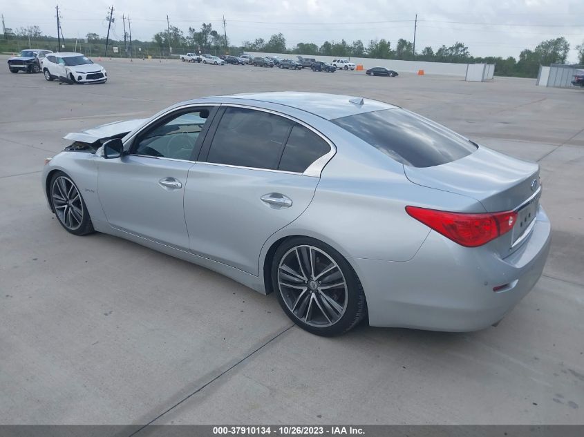 2016 INFINITI Q50 HYBRID JN1AV7AP7GM490002