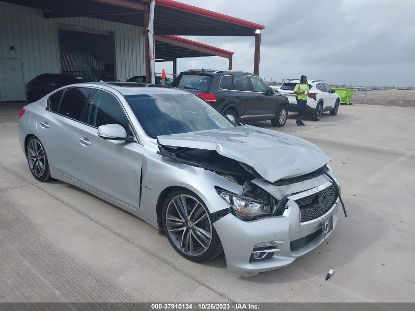 2016 INFINITI Q50 HYBRID JN1AV7AP7GM490002