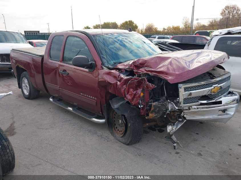 2013 CHEVROLET SILVERADO 1500 LT - 1GCRKSE75DZ117688