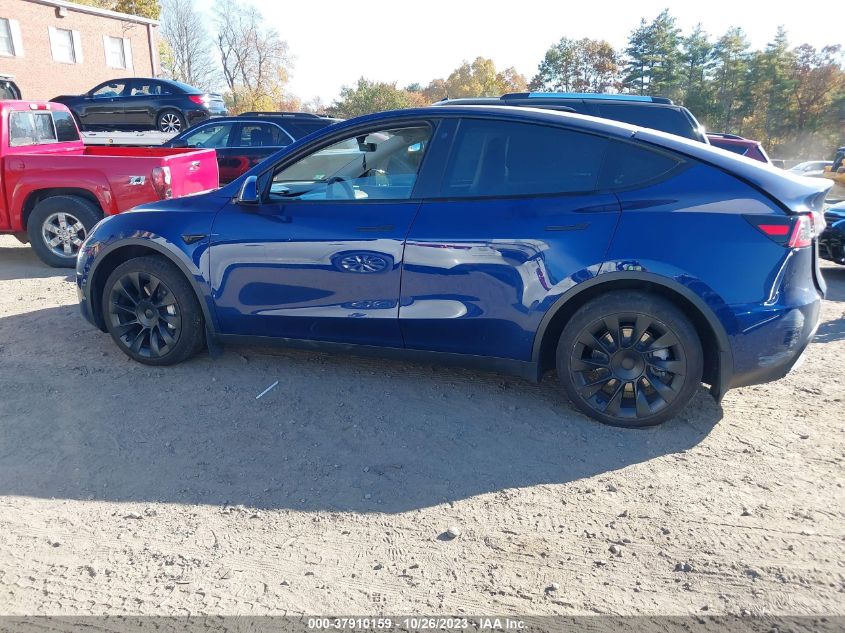 2022 TESLA MODEL Y LONG RANGE - 7SAYGDEE4NF416137