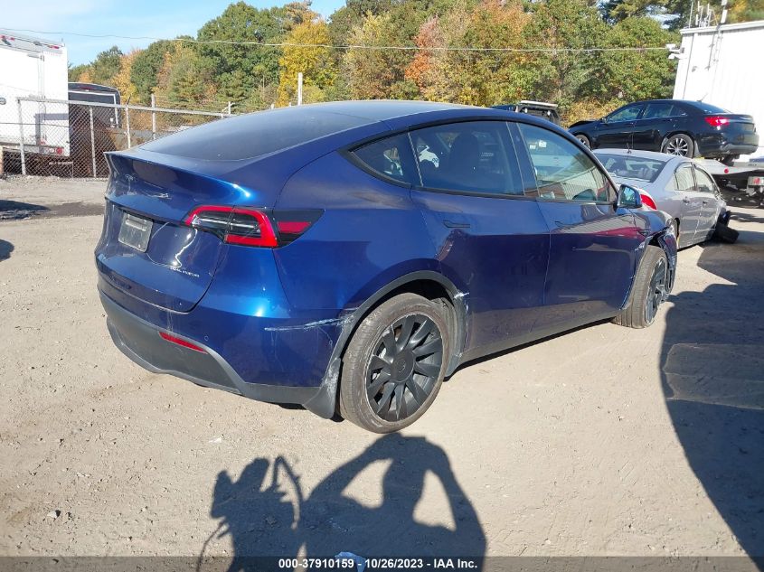 2022 TESLA MODEL Y LONG RANGE - 7SAYGDEE4NF416137