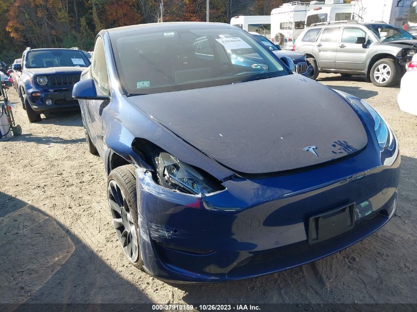 2022 TESLA MODEL Y LONG RANGE - 7SAYGDEE4NF416137