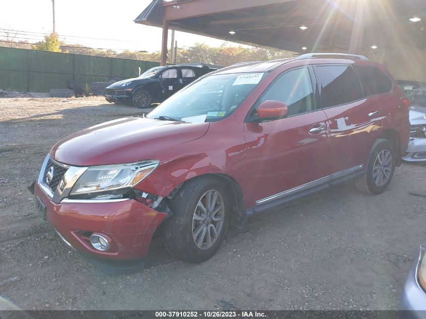 2014 NISSAN PATHFINDER SL - 5N1AR2MMXEC692496
