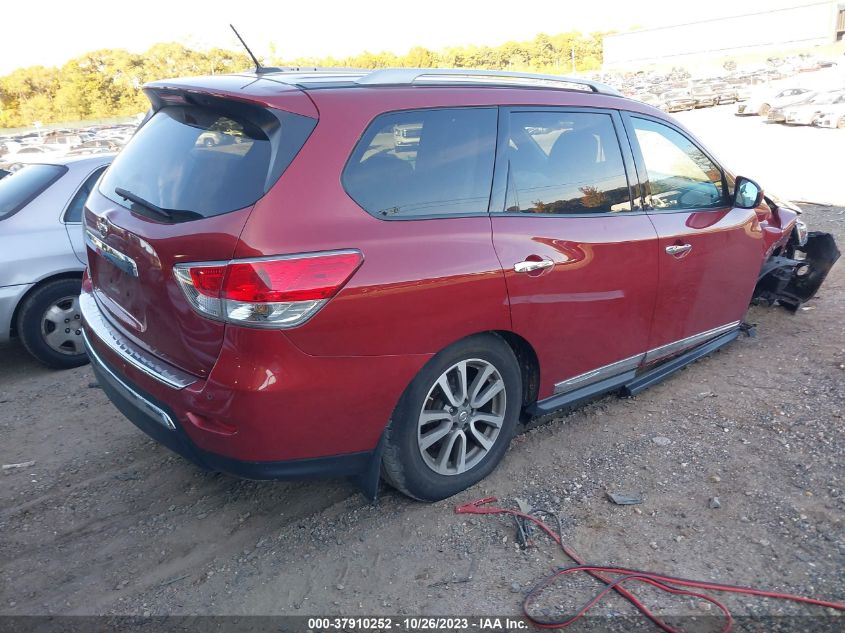 2014 NISSAN PATHFINDER SL - 5N1AR2MMXEC692496