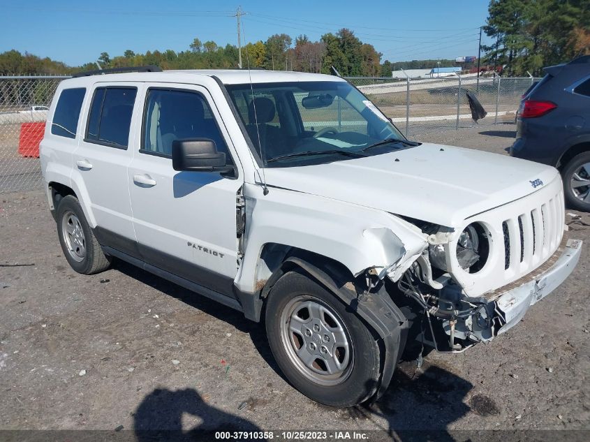2015 JEEP PATRIOT SPORT - 1C4NJPBBXFD402166
