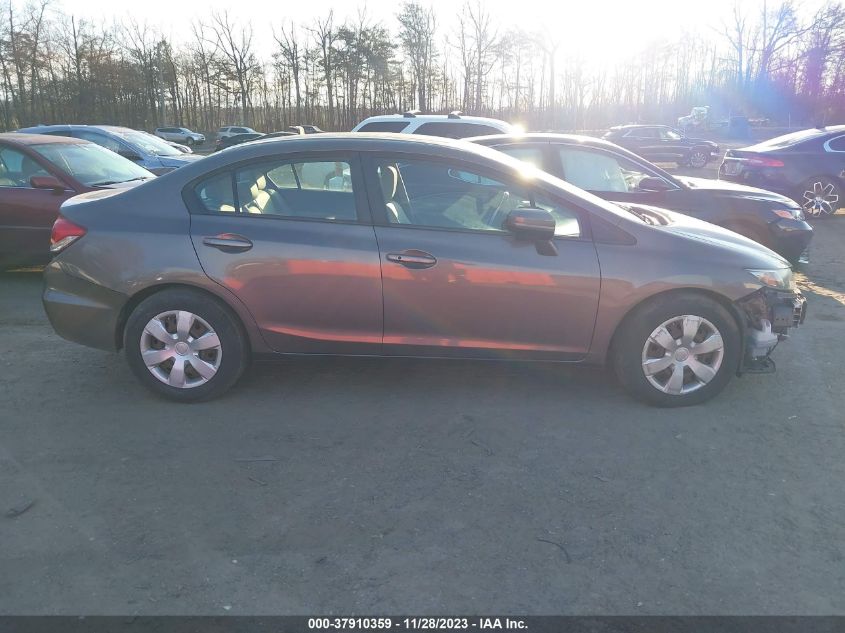 2014 HONDA CIVIC EX - 2HGFB2F85EH540865