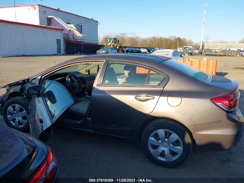 2014 HONDA CIVIC EX - 2HGFB2F85EH540865