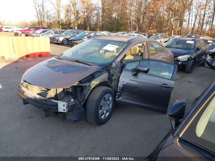 2014 HONDA CIVIC EX - 2HGFB2F85EH540865