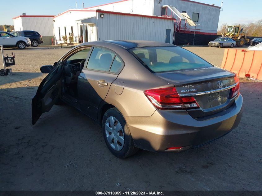 2014 HONDA CIVIC EX - 2HGFB2F85EH540865