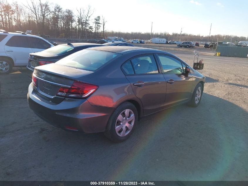 2014 HONDA CIVIC EX - 2HGFB2F85EH540865