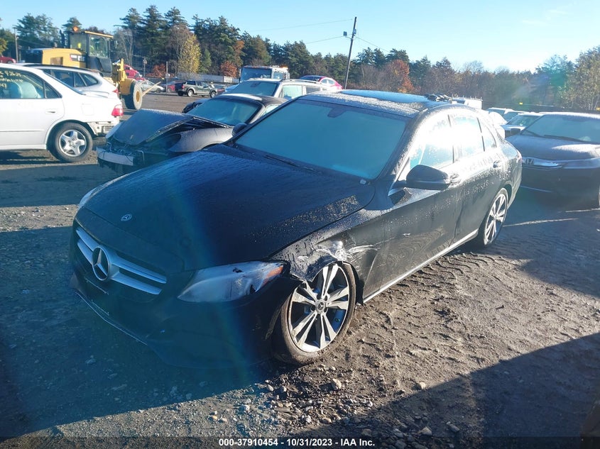VIN 55SWF4KB7JU248441 2018 MERCEDES-BENZ C 300 4MATIC