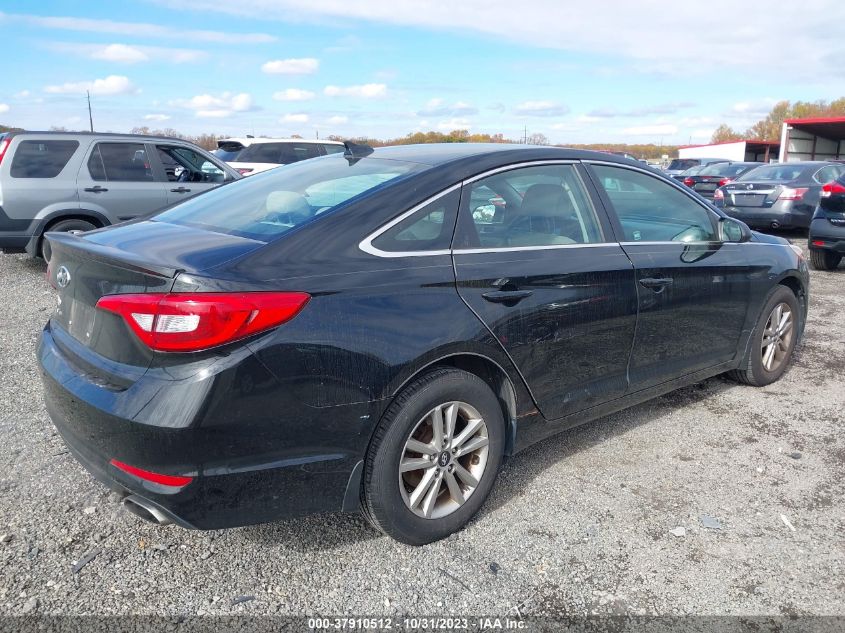 2015 HYUNDAI SONATA 2.4L SE - 5NPE24AF9FH186028