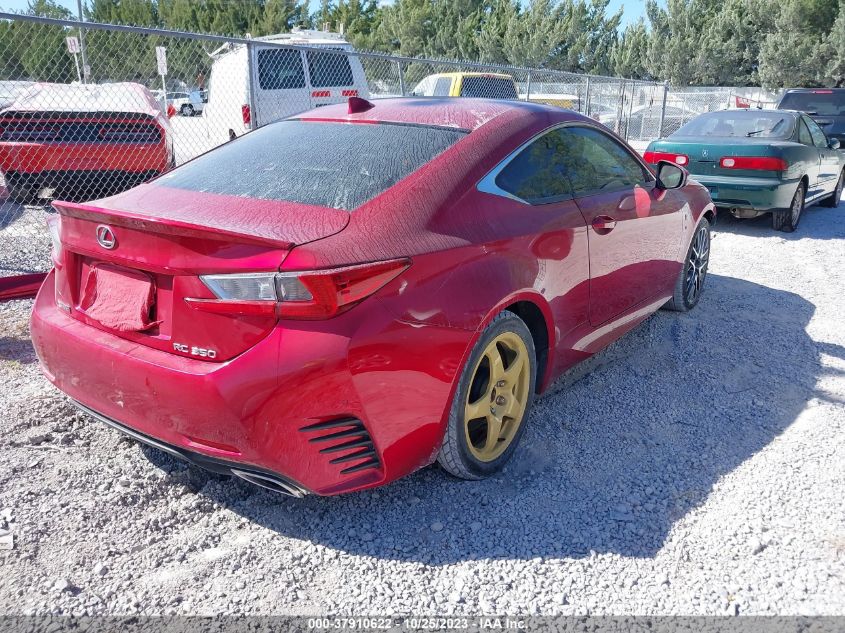 2015 LEXUS RC 350 - JTHHE5BC4F5003034