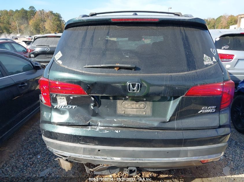 2016 HONDA PILOT ELITE - 5FNYF6H02GB003258