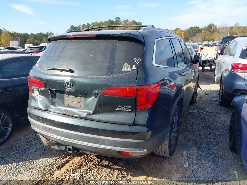 2016 HONDA PILOT ELITE - 5FNYF6H02GB003258
