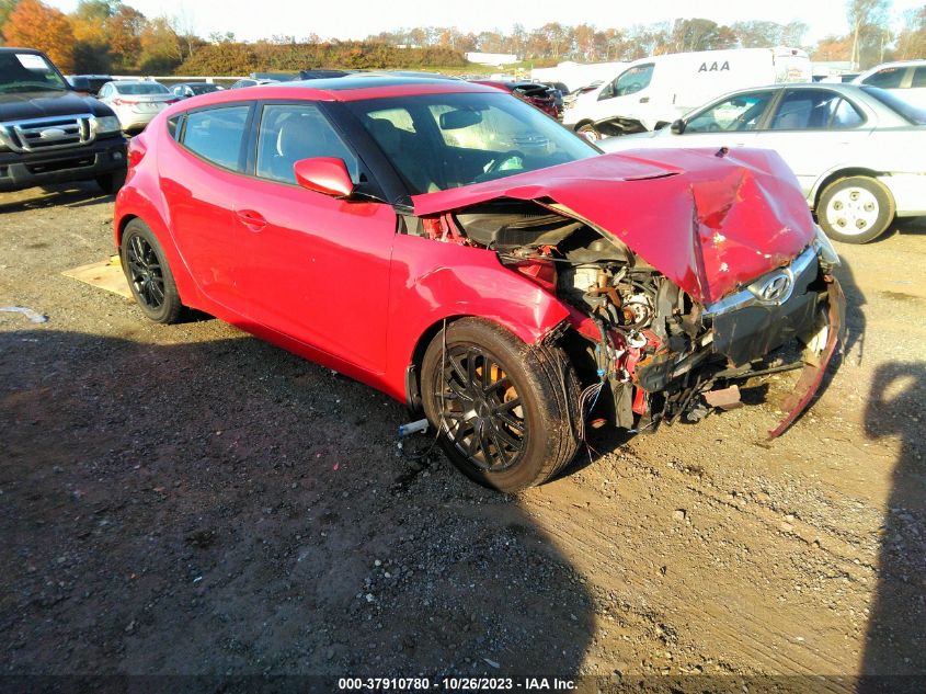 2013 HYUNDAI VELOSTER W/GRAY INT - KMHTC6AD2DU116609