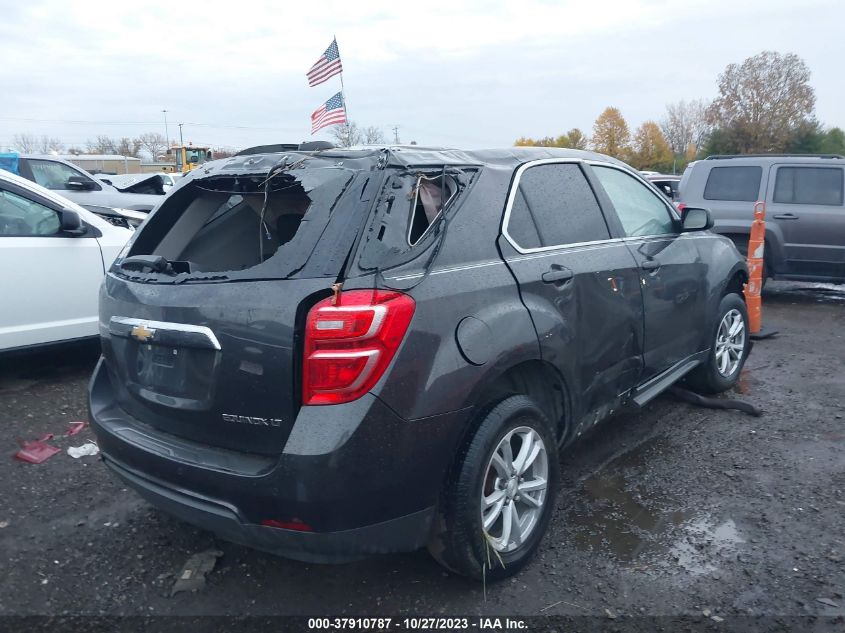 2016 CHEVROLET EQUINOX LT - 2GNALCEK7G6297087