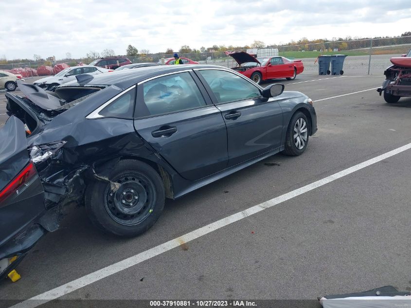 2023 HONDA CIVIC LX - 2HGFE2F23PH553457