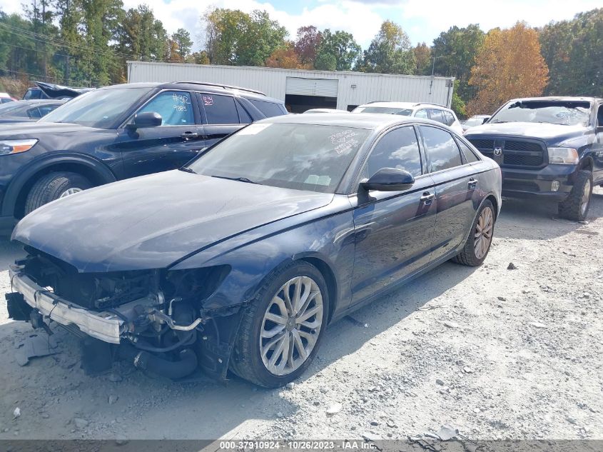 2013 AUDI A6 PREMIUM PLUS - WAUDFAFC5DN011573