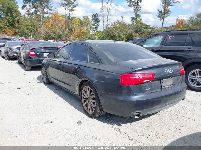 2013 AUDI A6 PREMIUM PLUS - WAUDFAFC5DN011573