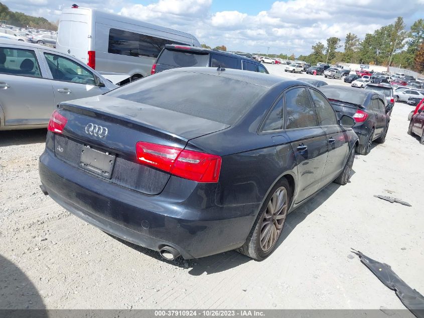 2013 AUDI A6 PREMIUM PLUS - WAUDFAFC5DN011573