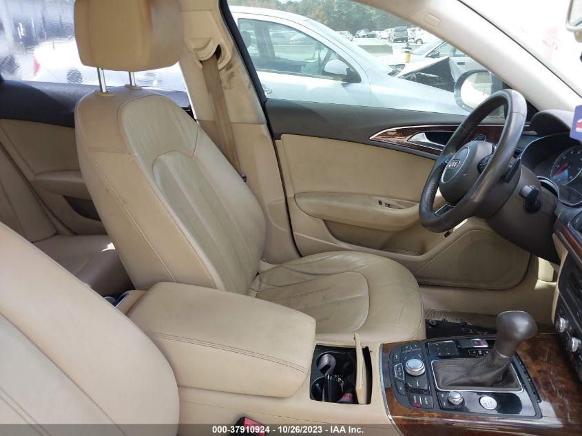 2013 AUDI A6 PREMIUM PLUS - WAUDFAFC5DN011573