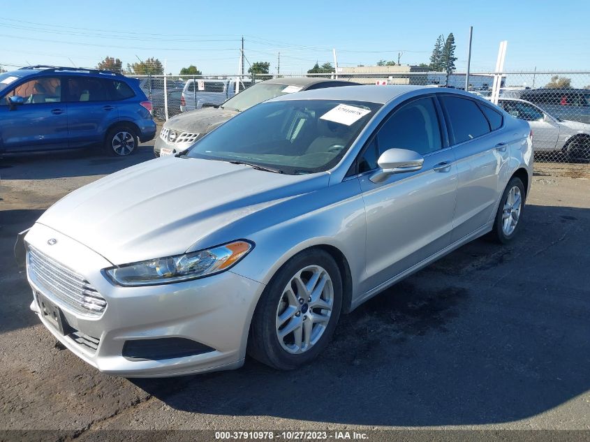 2016 FORD FUSION SE - 3FA6P0H74GR316007