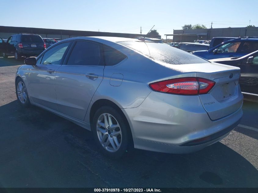 2016 FORD FUSION SE - 3FA6P0H74GR316007