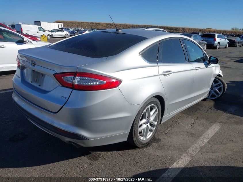 2016 FORD FUSION SE - 3FA6P0H74GR316007