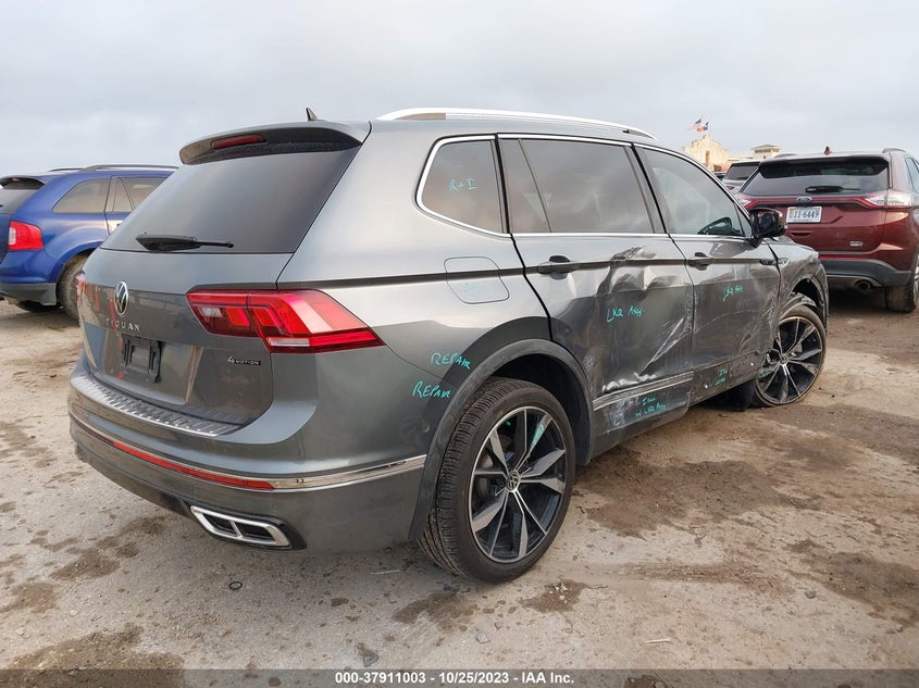 VIN 3VV4B7AX9NM102306 2022 VOLKSWAGEN TIGUAN SEL R-LINE