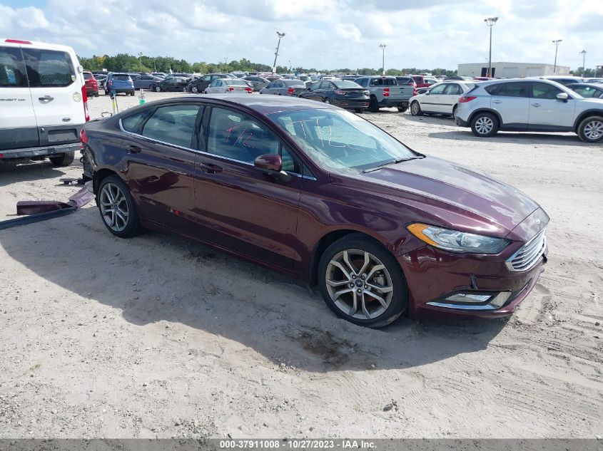 2017 FORD FUSION SE - 3FA6P0H71HR392981