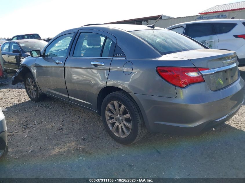 2013 CHRYSLER 200 LIMITED - 1C3CCBCG3DN612263
