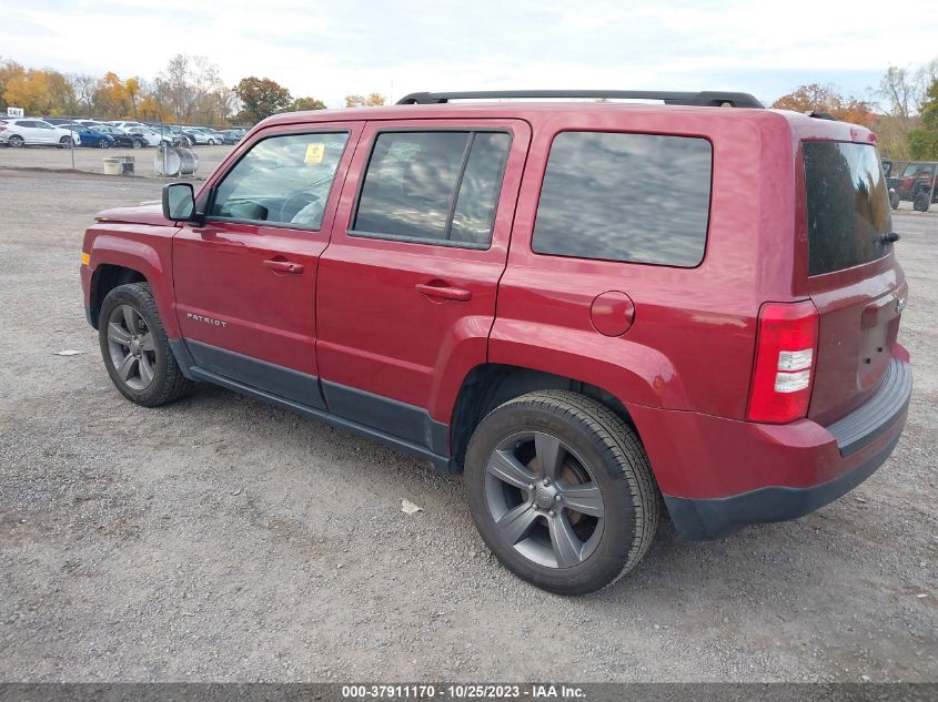 2014 JEEP PATRIOT HIGH ALTITUDE - 1C4NJPFA3ED927828