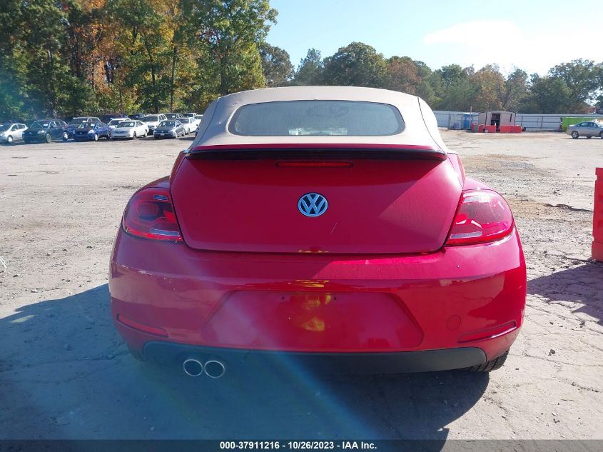 2013 VOLKSWAGEN BEETLE CONVERTIBLE 2.5L 3VW5P7AT5DM826734