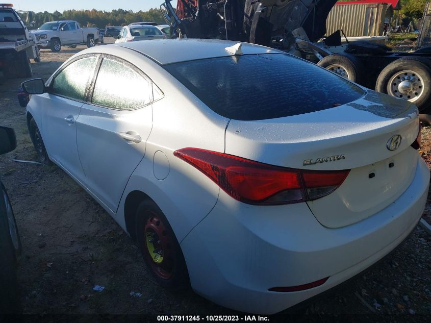 2015 HYUNDAI ELANTRA SE - 5NPDH4AE8FH583120