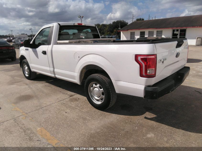 2016 FORD F-150 XL/XLT - 1FTMF1C87GKE84965