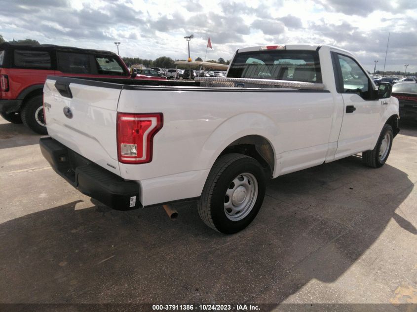 2016 FORD F-150 XL/XLT - 1FTMF1C87GKE84965