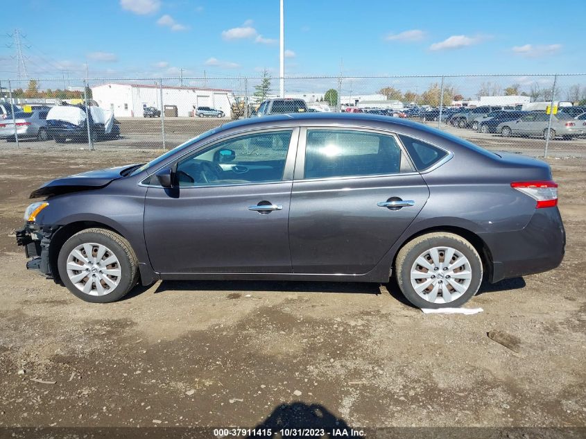 2014 NISSAN SENTRA S - 3N1AB7AP6EL678476