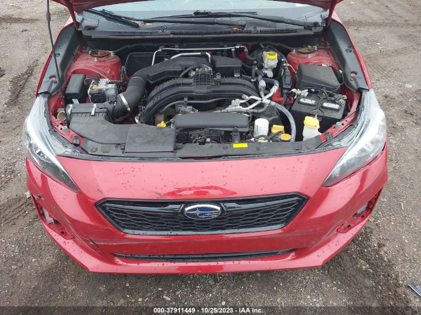 2017 SUBARU IMPREZA 2.0I SPORT 4S3GKAM63H3624947