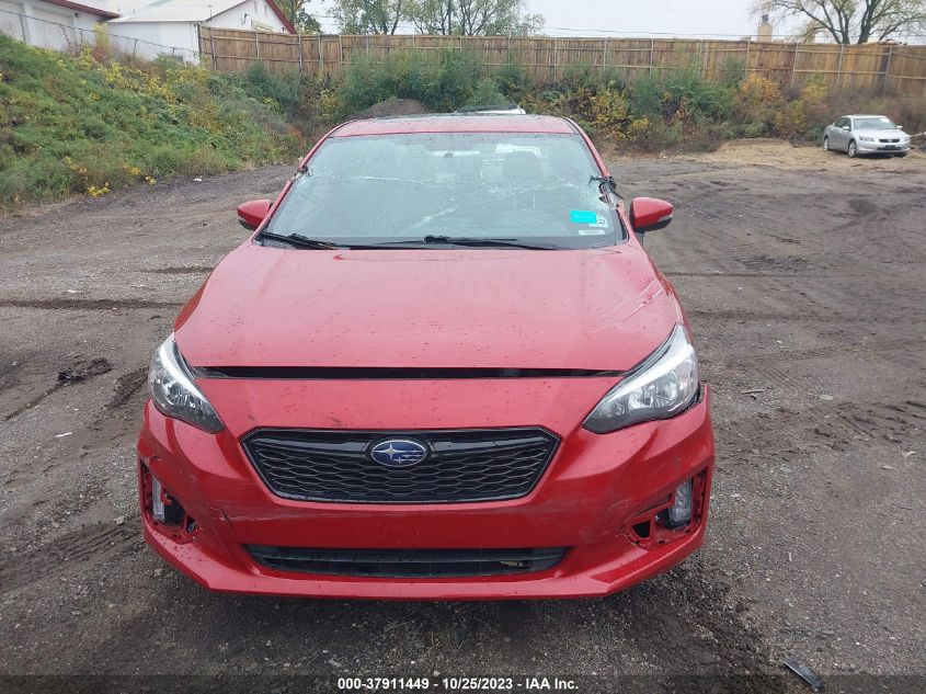 2017 SUBARU IMPREZA 2.0I SPORT 4S3GKAM63H3624947