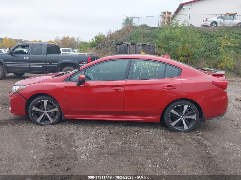 2017 SUBARU IMPREZA 2.0I SPORT 4S3GKAM63H3624947